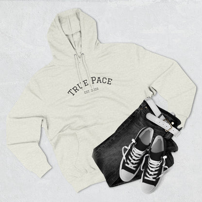 True Pace Fleece Hoodie — "Strength, At Your Pace" Casual Athletic Pullover