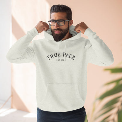 True Pace Fleece Hoodie — "Strength, At Your Pace" Casual Athletic Pullover